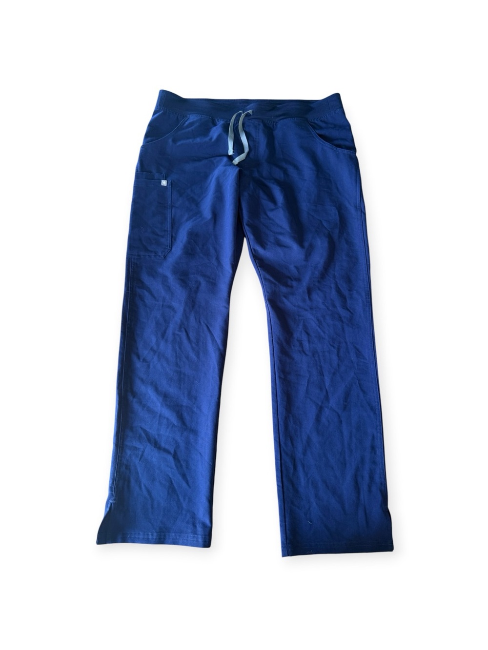 FIGS Scrub Pants XLTall Technical Collection T21004 Cargo Pockets Navy Blue